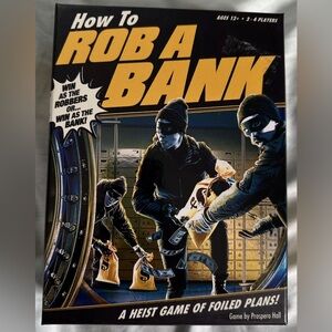 How to Rob a bank game